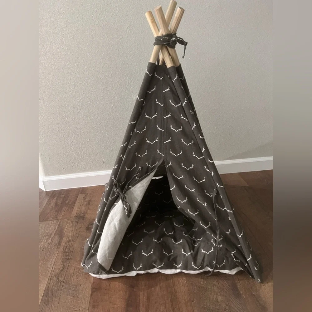 small breed pet bed teepee